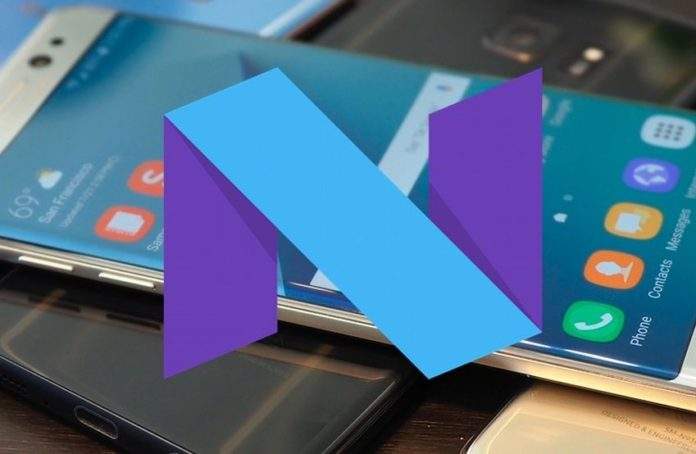 Samsung-Galaxy-S7 na Android 7.0 Nougat