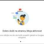 google moje aktivnosti