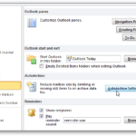 outlook autoarchive