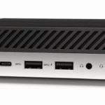 HP EliteDesk 800 Desktop Mini G3 65W front left facing