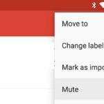 gmail mute