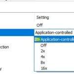 anisotropic filtering