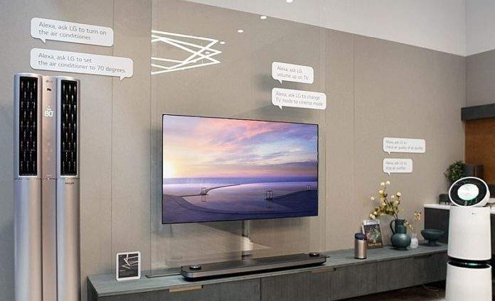 LG smart home tv