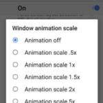 android iskljucivanje animacija na mobitelu