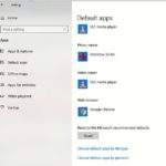 windows 10 default apps