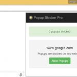 Pop-up Blocker