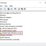 Realtekov High Definition Audio driver
