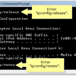 ipconfig release