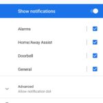 android notifikacije setings