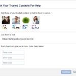 3 trusted contacts