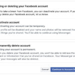 facebook deactivation 2