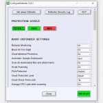 configuredefender-settings