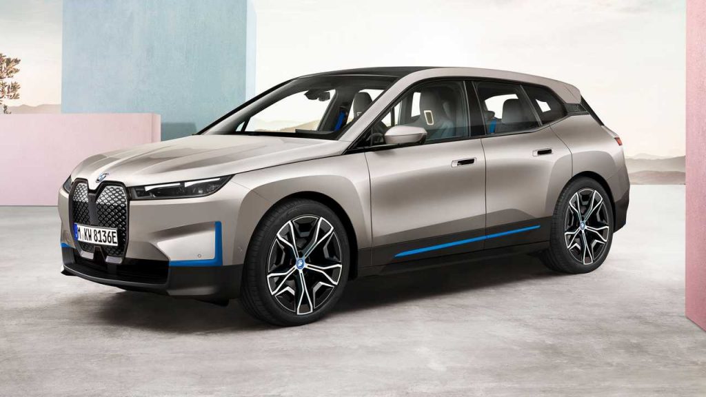 novo elelktrično vozilo BMW iX automobil
