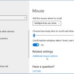 Configure mouse pointer 1