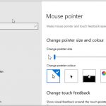 Configure mouse pointer 3