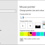 Configure mouse pointer 4