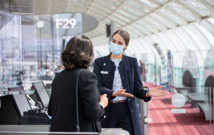 Surgical Mask at Airport