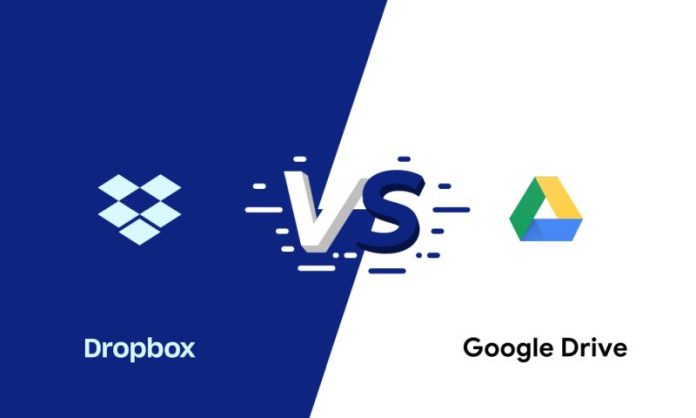 Google Drive vs Dropbox