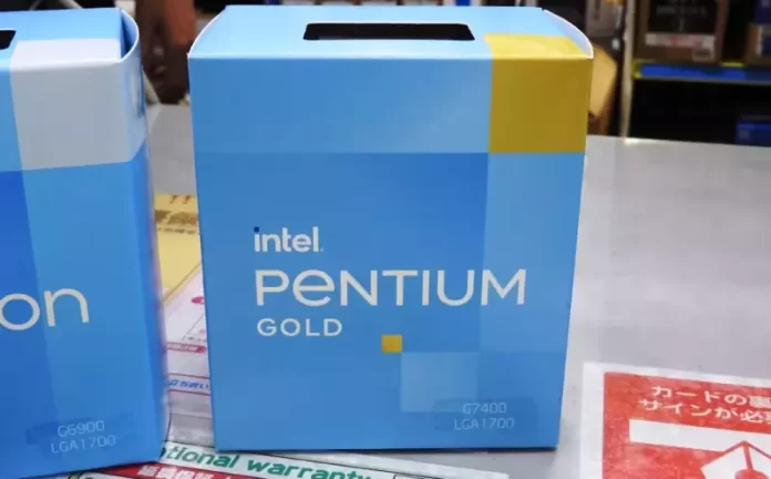 Intel Pentium Gold G7400T