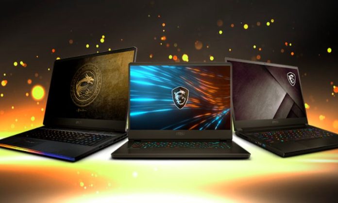 msi laptop 2022