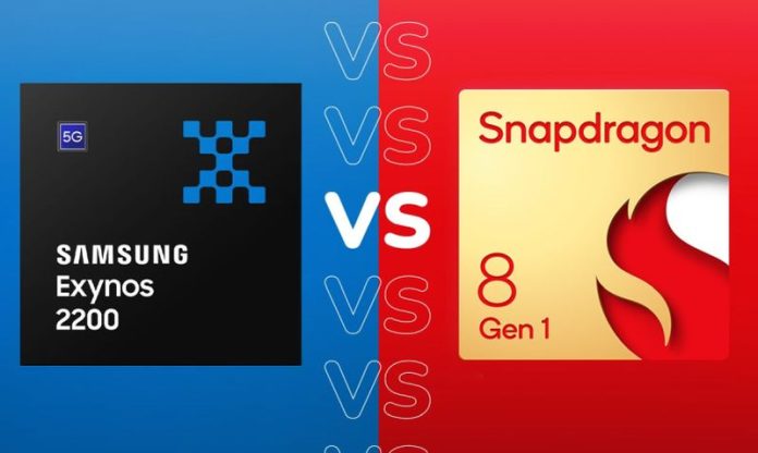 Snapdragon 8 Gen 1 vs Exynos 2200