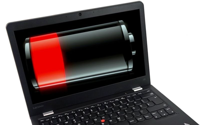 stanje baterije u laptopu