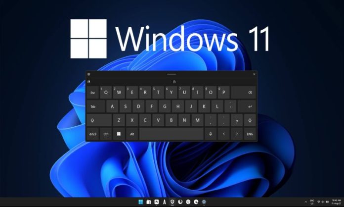 Tipkovnica osjetljiva na dodir u sustavu Windows 11
