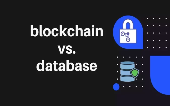 blockchain vs. database