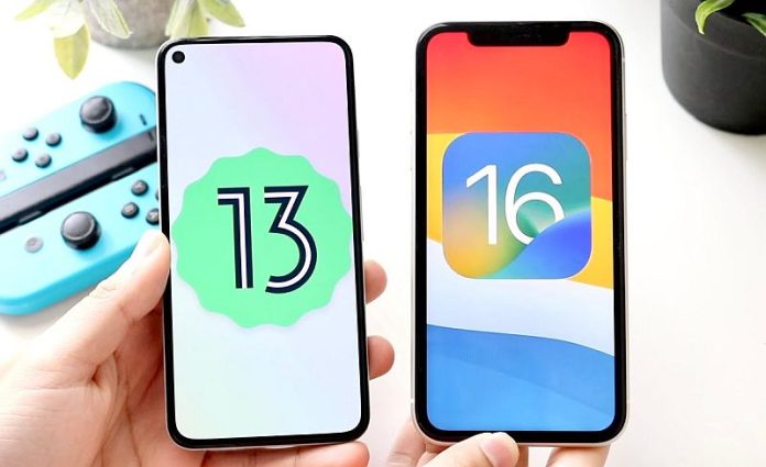 IOS 16 VS ANDROID 13