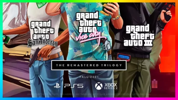 rand Theft Auto The Trilogy – The Definitive Edition.