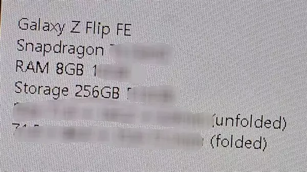 Galaxy Z Flip FE | PC CHIP