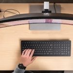 HP Curved monitor