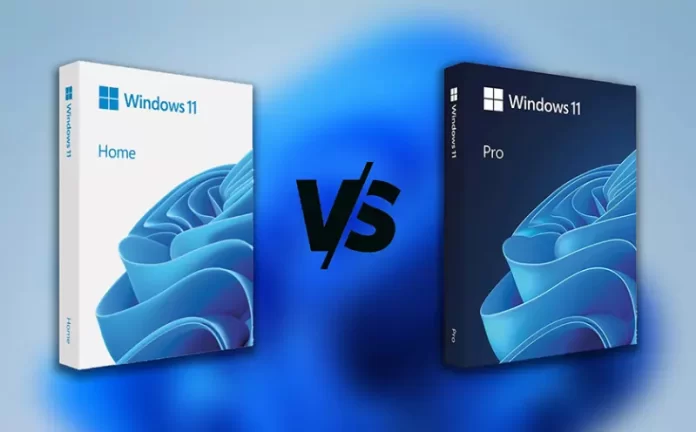 Windows 11 Home ili Windows 11 Pro