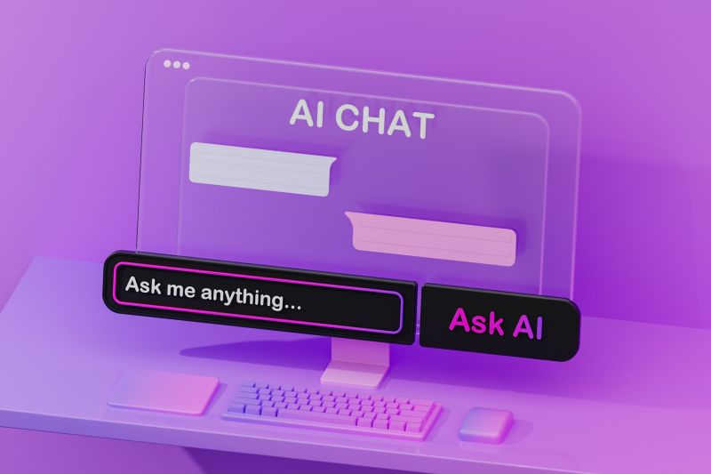 AI chatbot unsplash+ PC CHIP