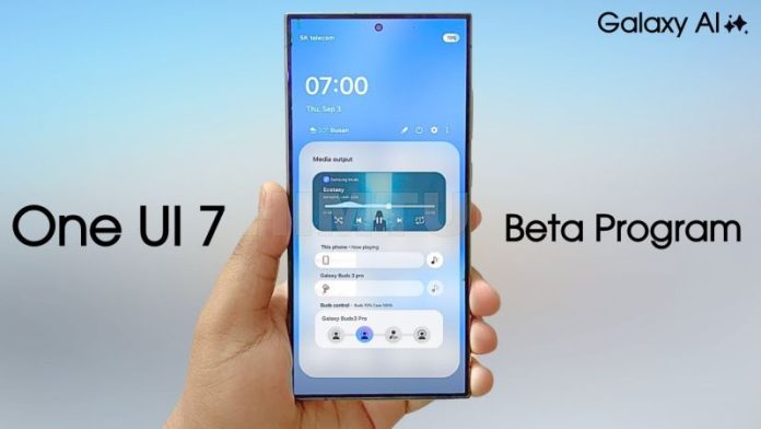 One UI 7 beta